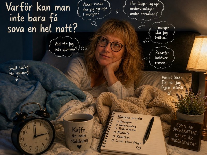 Varför kan man inte bara få sova en hel&nbsp;natt?