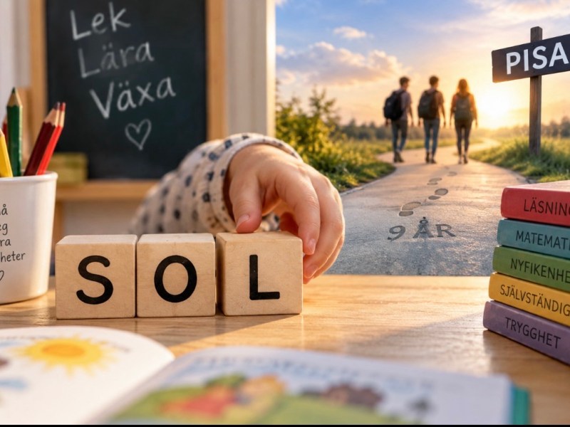 Från S-O-L till PISA; det är nio år&nbsp;däremellan