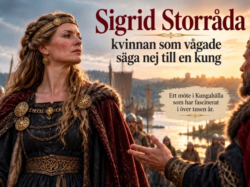 Sigrid Storråda, en blodtörstig drottning eller en kvinna som vägrade böja&nbsp;sig?